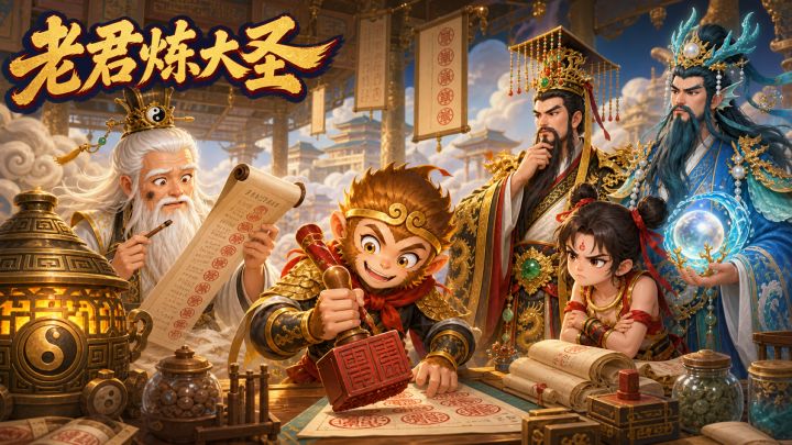 老君炼大圣 封面
