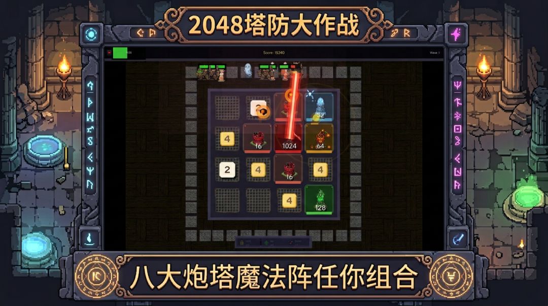 2048塔防大作战游戏截图
