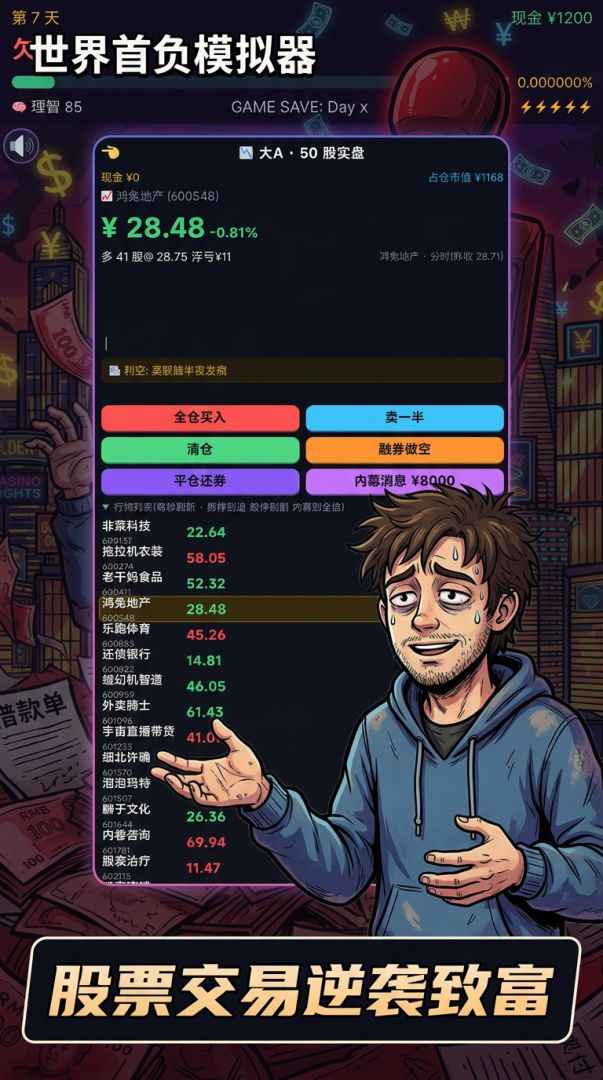世界首负模拟器游戏截图