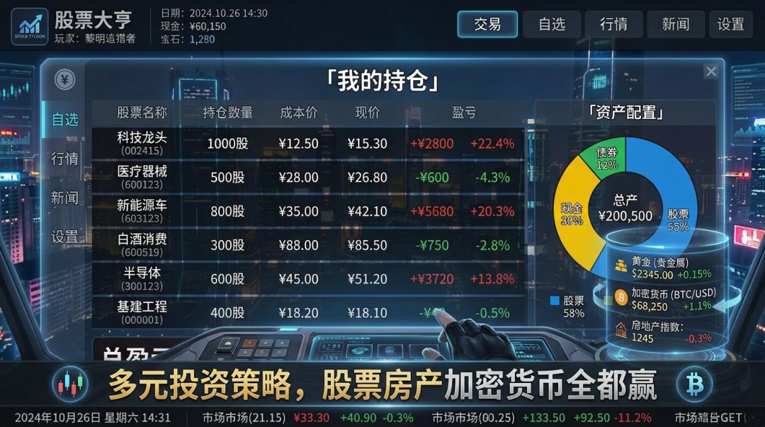 股票大亨游戏截图