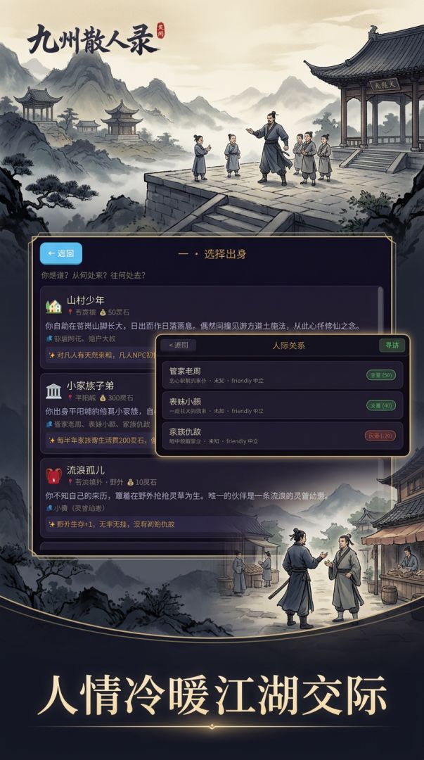 九州散人录游戏截图