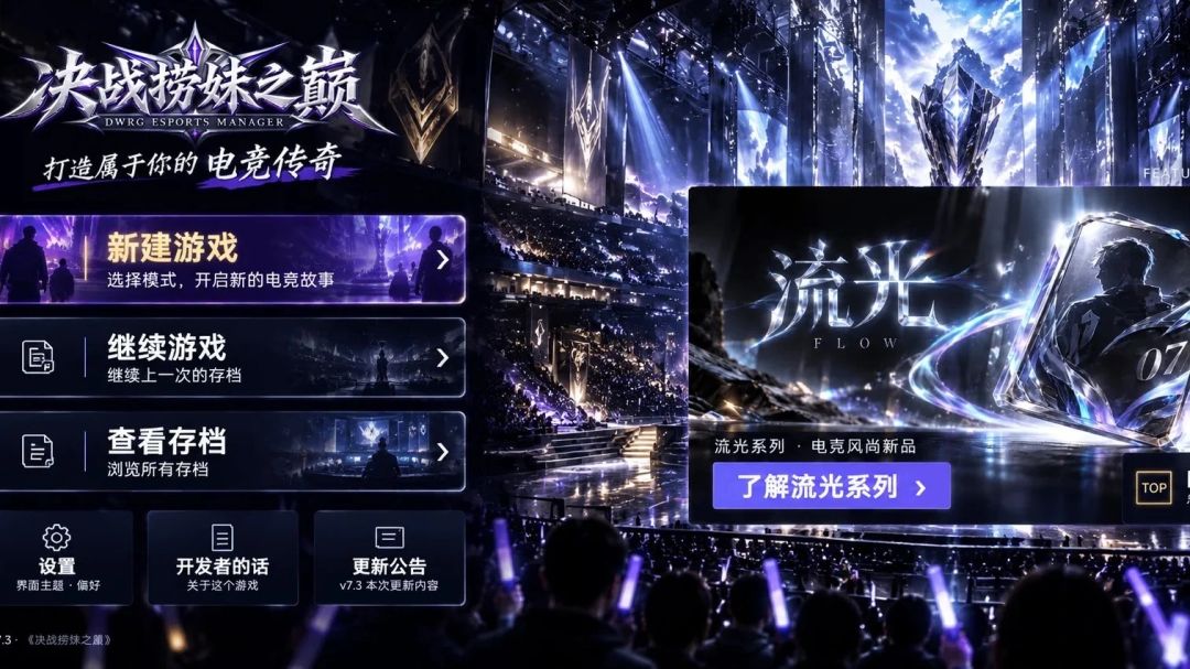决战捞妹之巅：第五电竞经理游戏截图