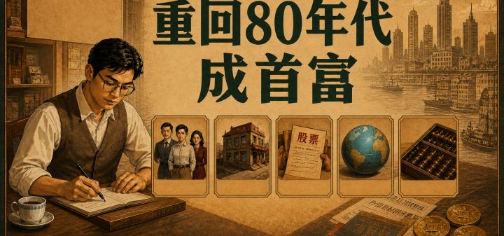 重回80年代成首富 封面