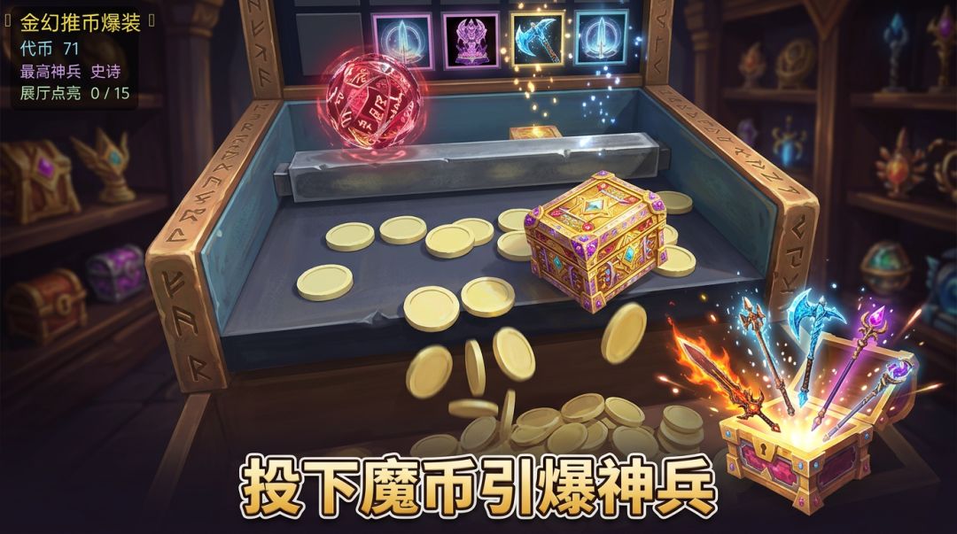 魔法推币机游戏截图