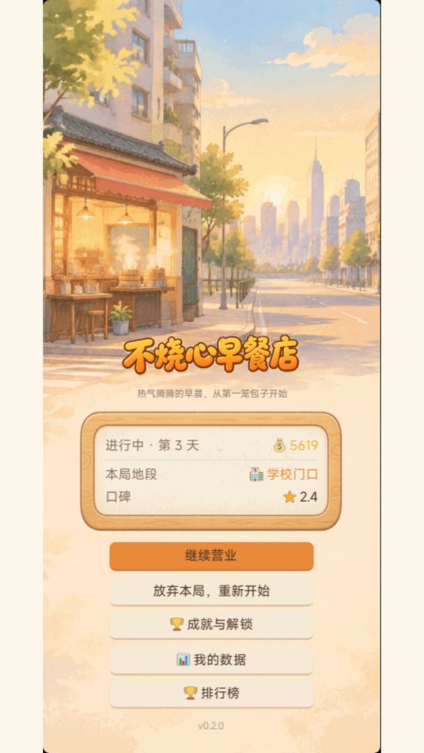 不烧心早餐店游戏截图