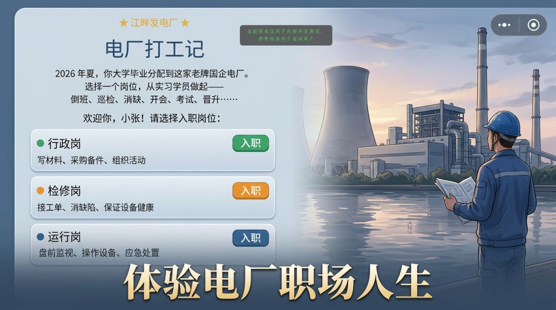 电厂员工之路游戏截图