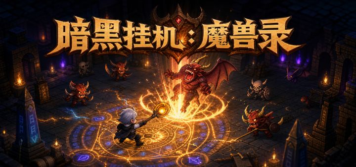 暗黑挂机：魔兽录 封面