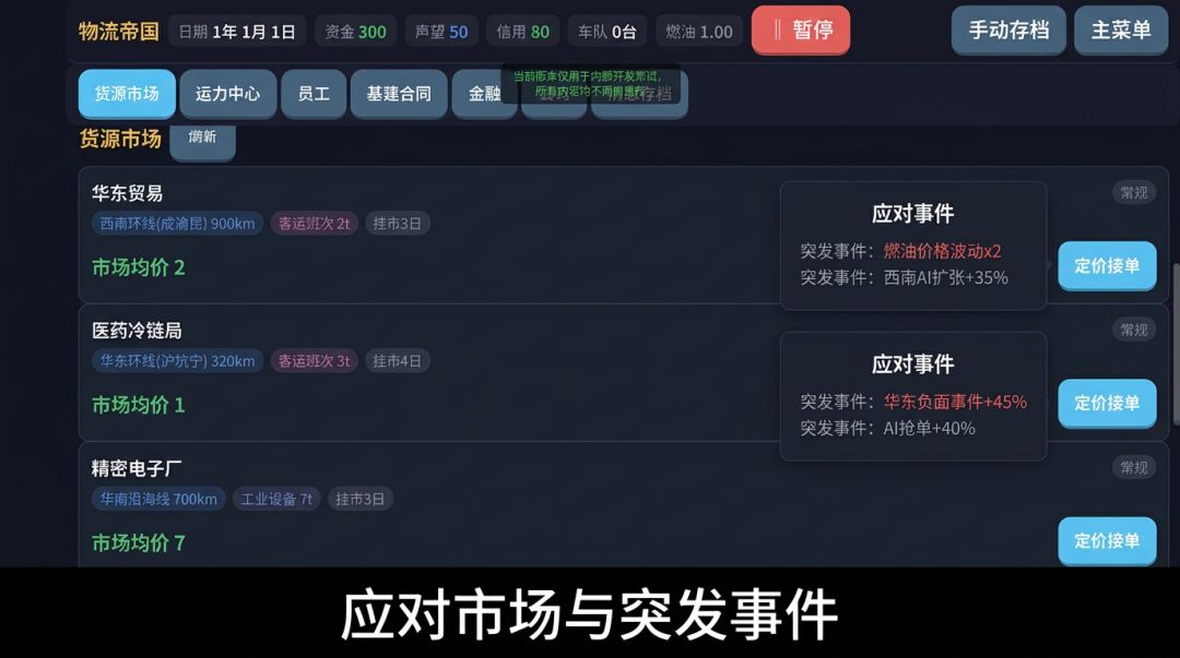 运输帝国游戏截图