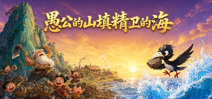 愚公的山填精卫的海 封面