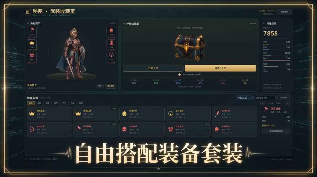 盲盒神装游戏截图