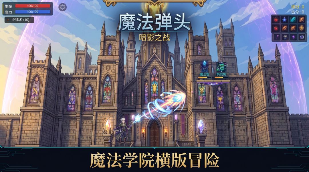 魔法弹头:暗影之战游戏截图