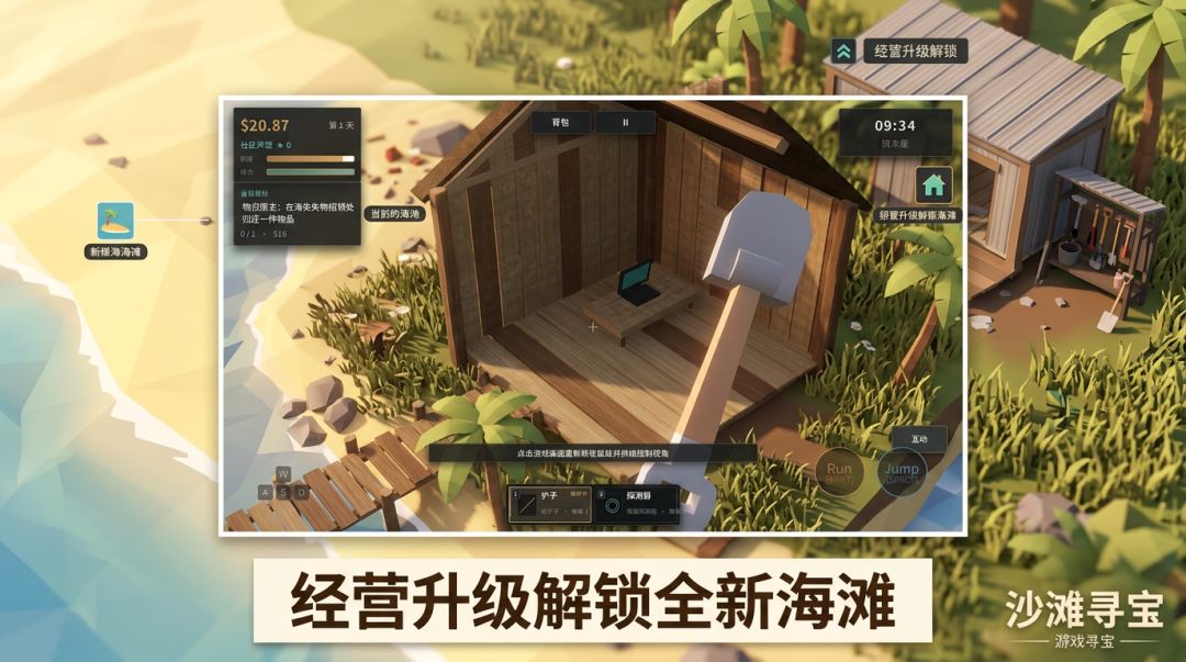 沙滩寻宝游戏截图