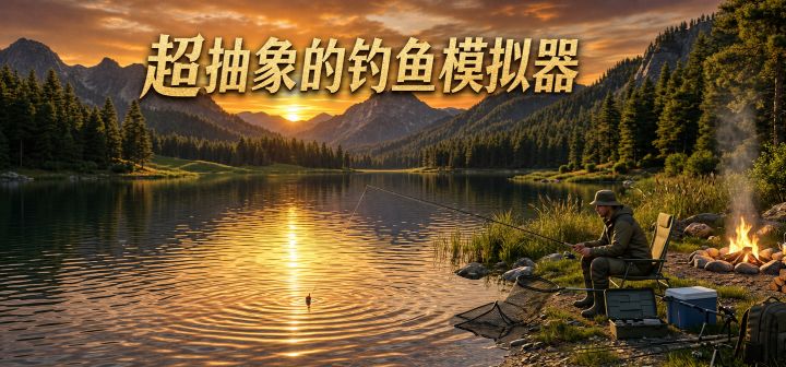 超抽象的钓鱼模拟器 封面