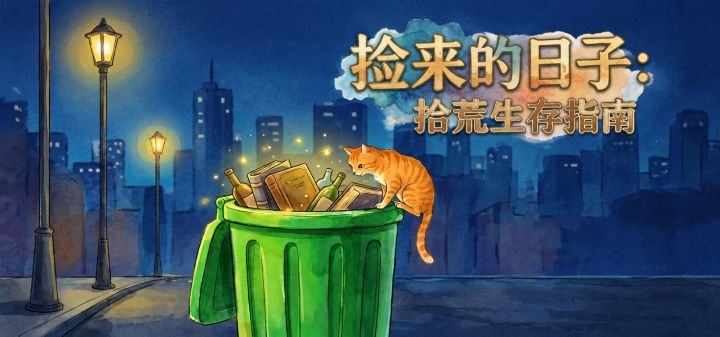 捡来的日子:拾荒生存指南 封面