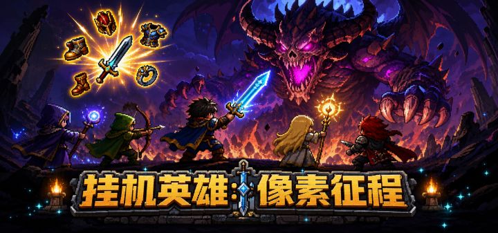 挂机英雄:像素征程 封面