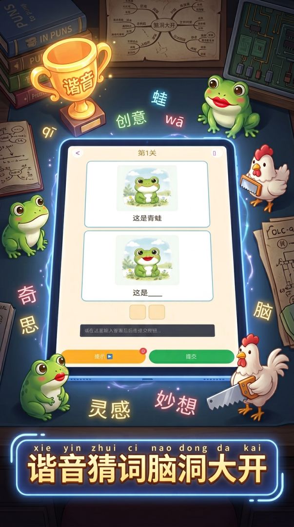 谐音梗挑战游戏截图