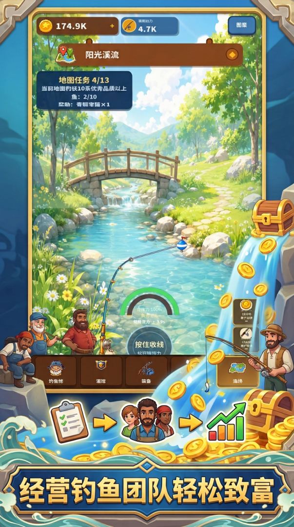 我的员工都是钓鱼佬游戏截图