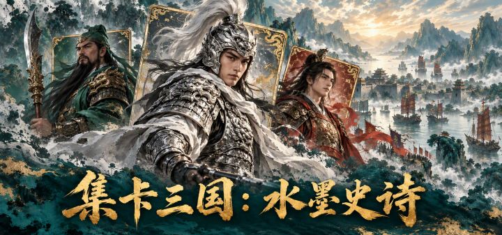 集卡三国:水墨史诗 封面