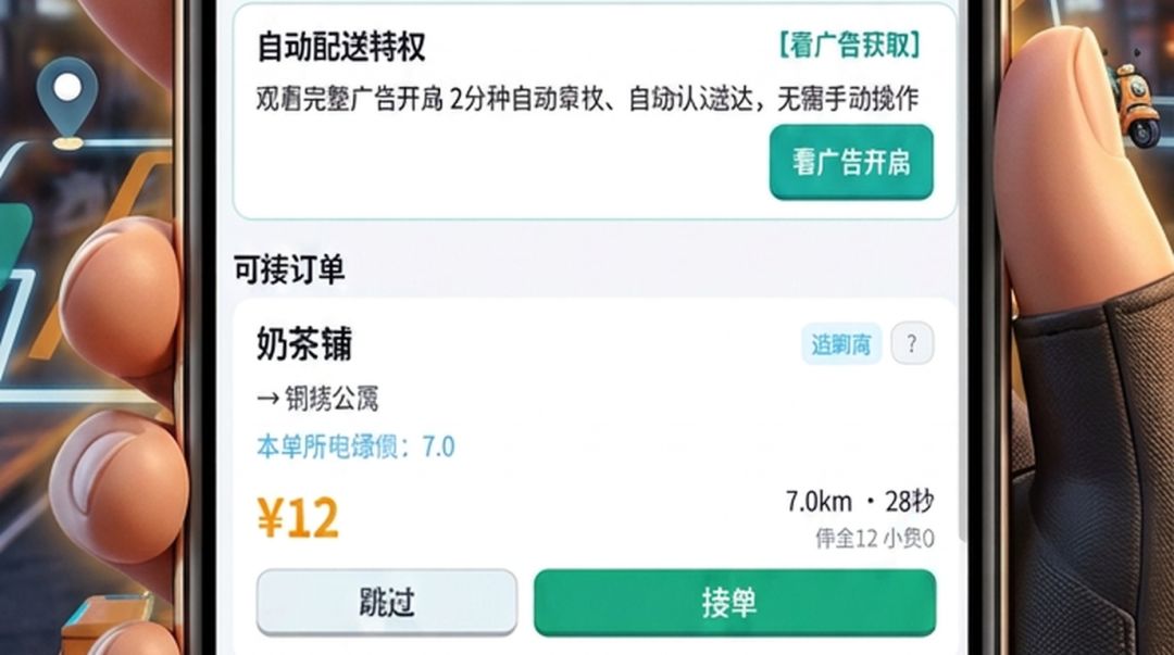 外卖员的骑手日记游戏截图