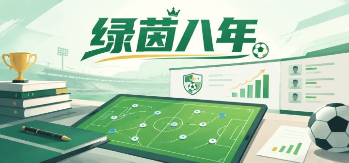 绿茵八年 封面