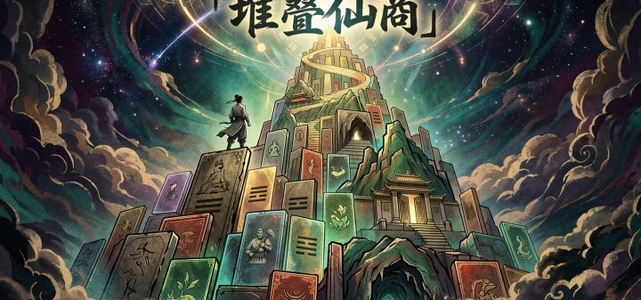 堆叠仙商 封面