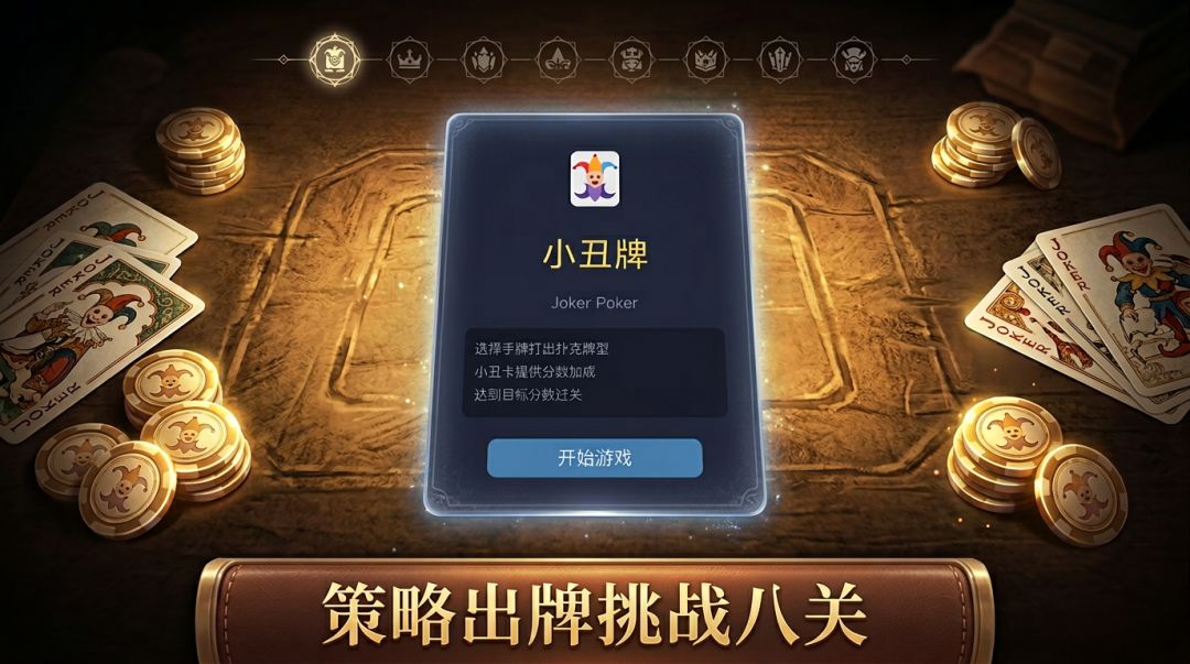 小丑牌 Joker Poker游戏截图