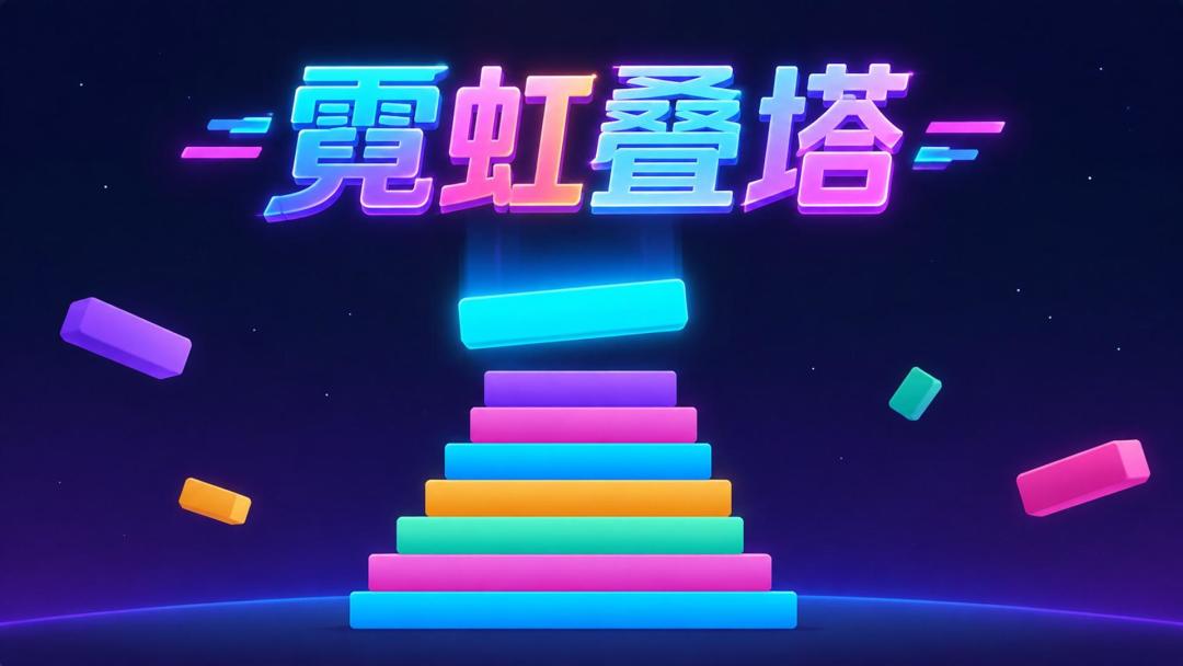 霓虹叠塔游戏截图