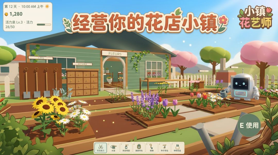 小镇花艺师游戏截图