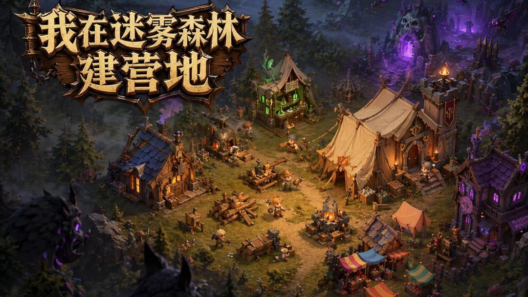 我在迷雾森林建营地