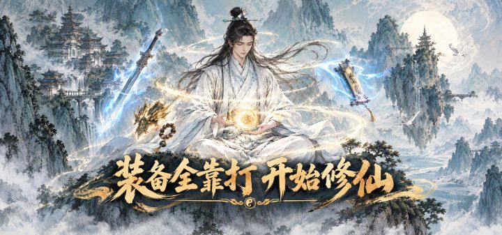 装备全靠打 开始修仙 封面