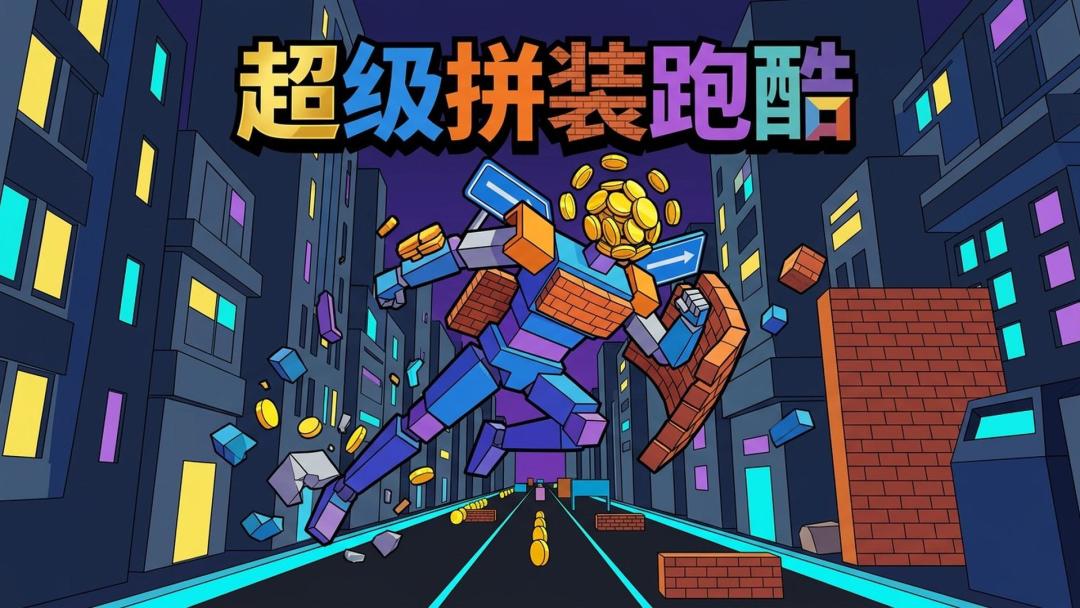 超级拼装跑酷游戏截图