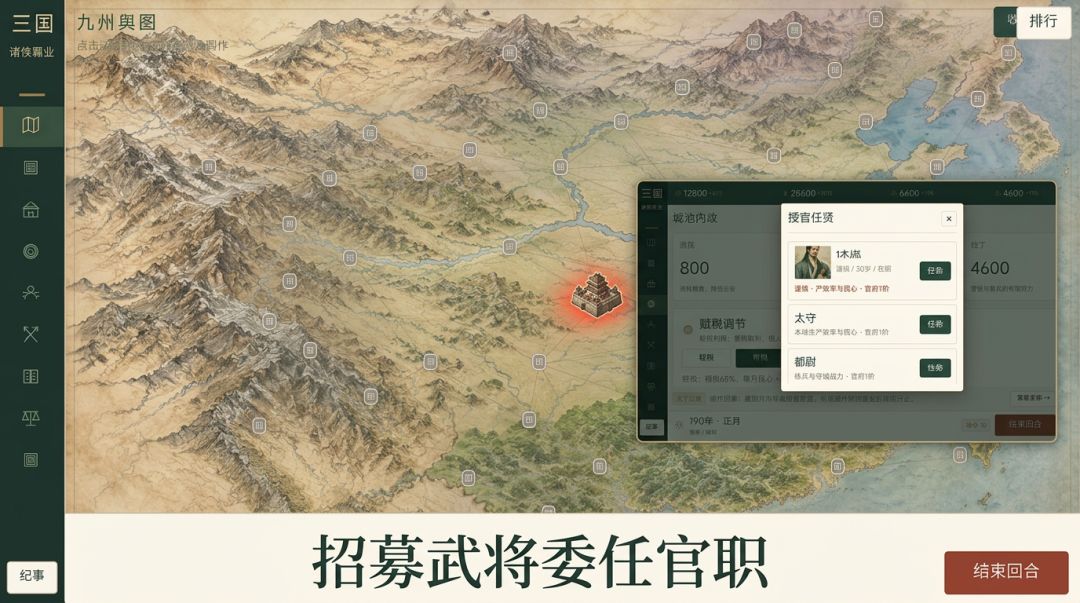 三国霸业游戏截图