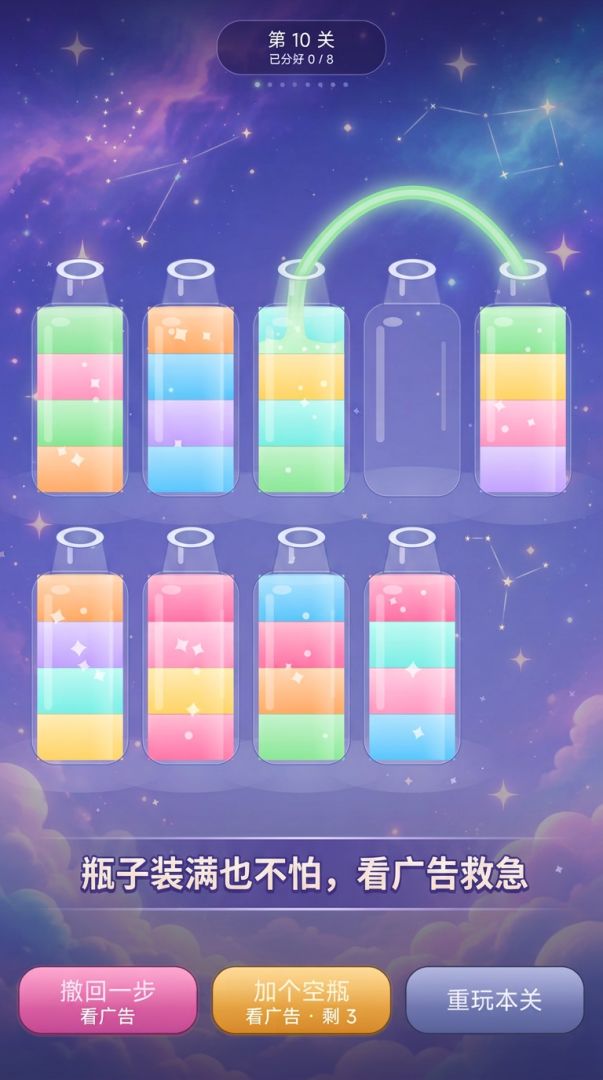 星域色晶分流游戏截图