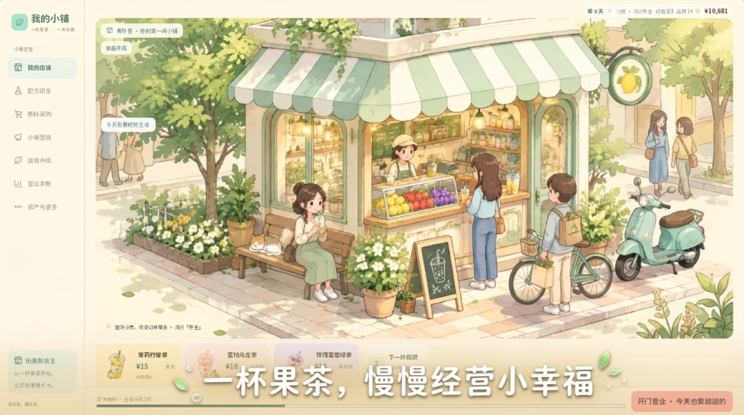 我的小铺:果茶店游戏截图