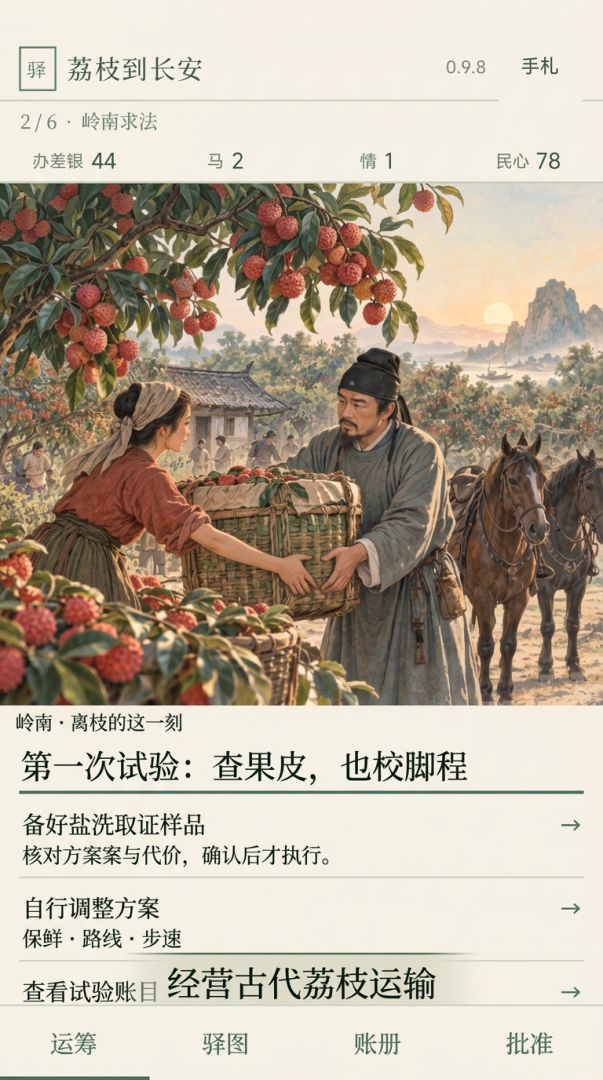 荔枝到长安游戏截图