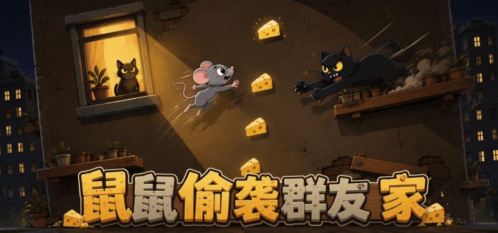 鼠鼠偷袭群友家 封面