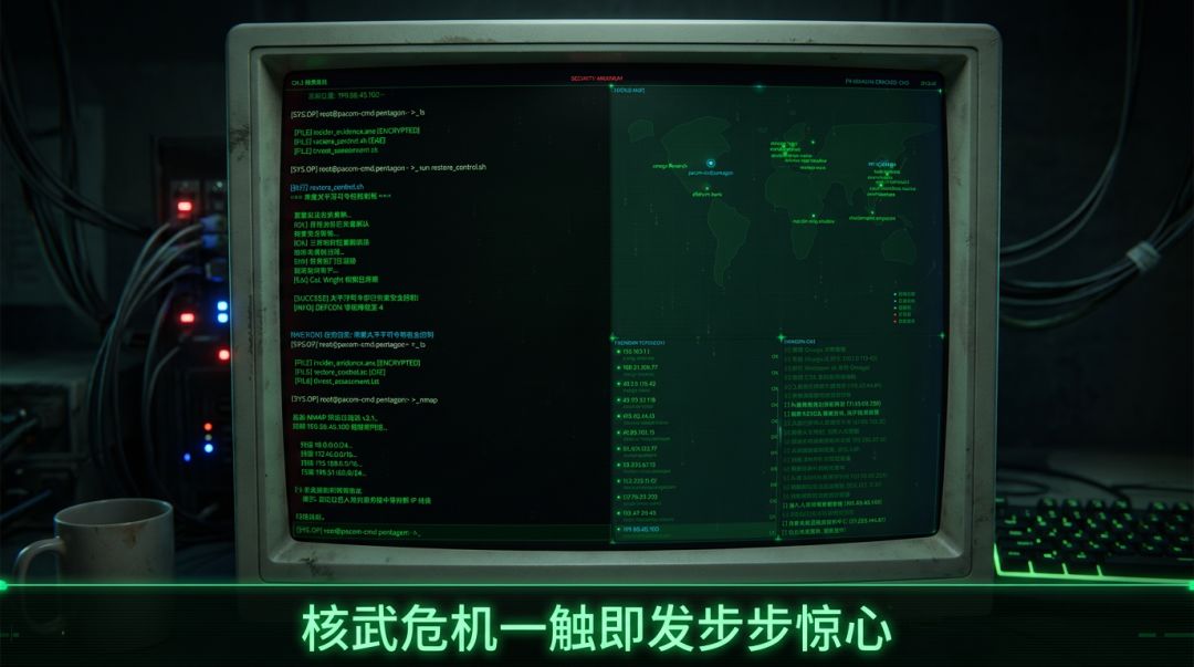 黑客模拟器-暗影网络游戏截图