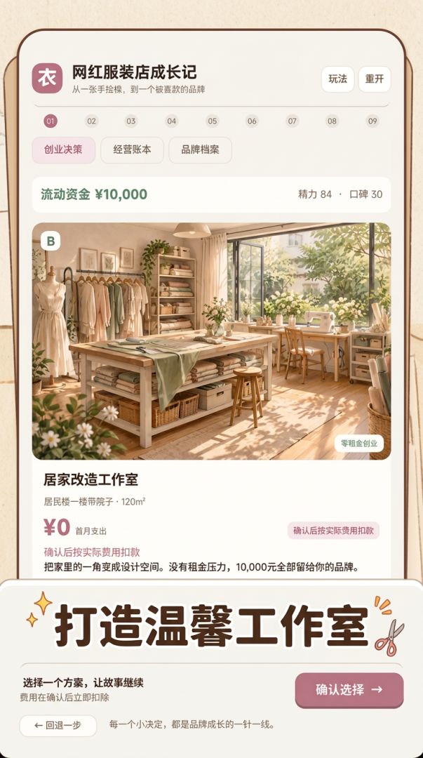 网红服装店成长记游戏截图