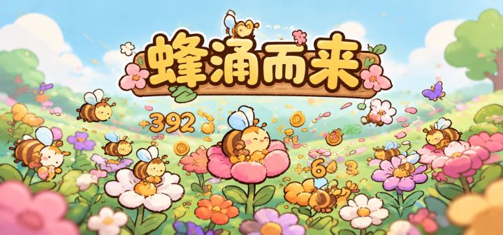 蜂涌而来 封面