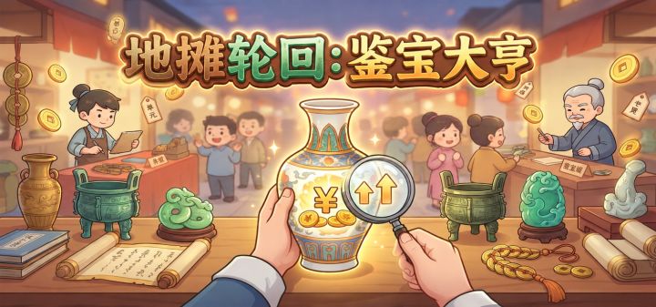 地摊轮回：鉴宝大亨 封面