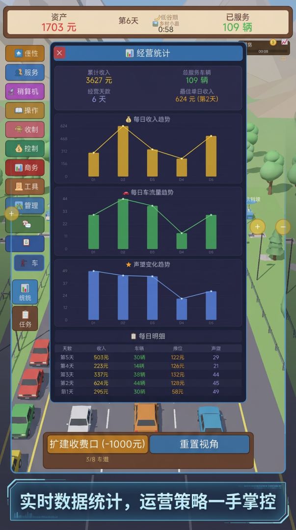 高速收费大亨游戏截图