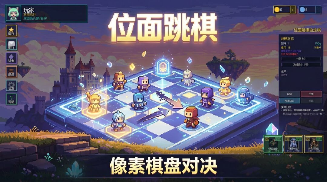 位面跳棋游戏截图