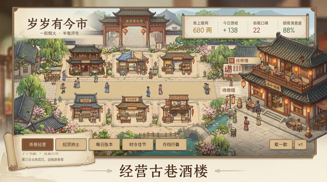 岁岁有今市游戏截图