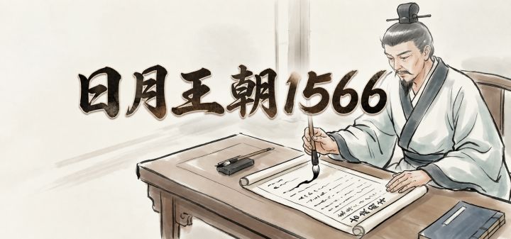 日月王朝1566 封面