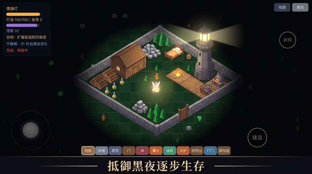 永夜深林游戏截图