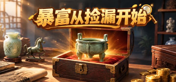 暴富从捡漏开始 封面