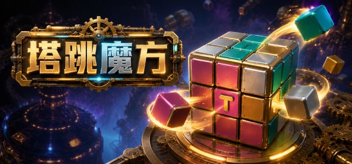 tap jump 塔跳魔方 封面