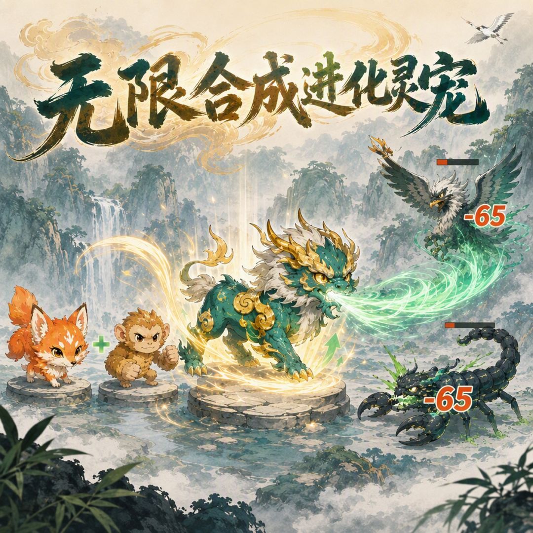 我开发的游戏上线了,快来试玩吧~ 1