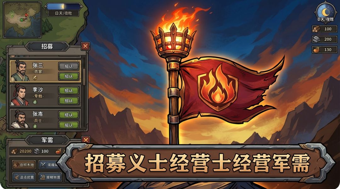 烽火聚义-暂停开发游戏截图