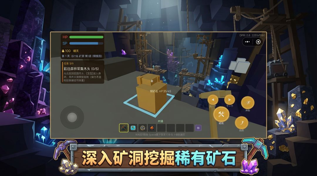 方块庄园：种植与锻造游戏截图